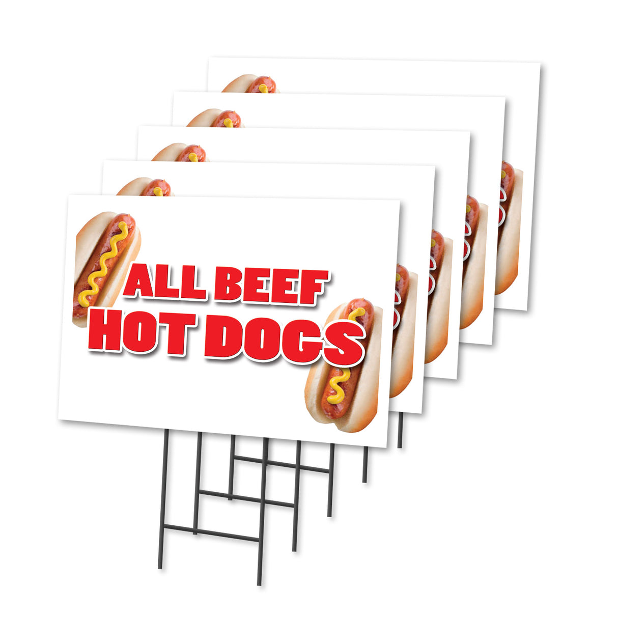 ALL BEEF HOT DOGS