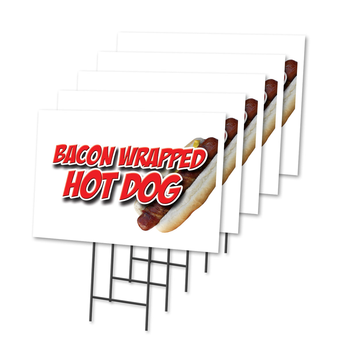 BACON WRAPPED HOT DOG