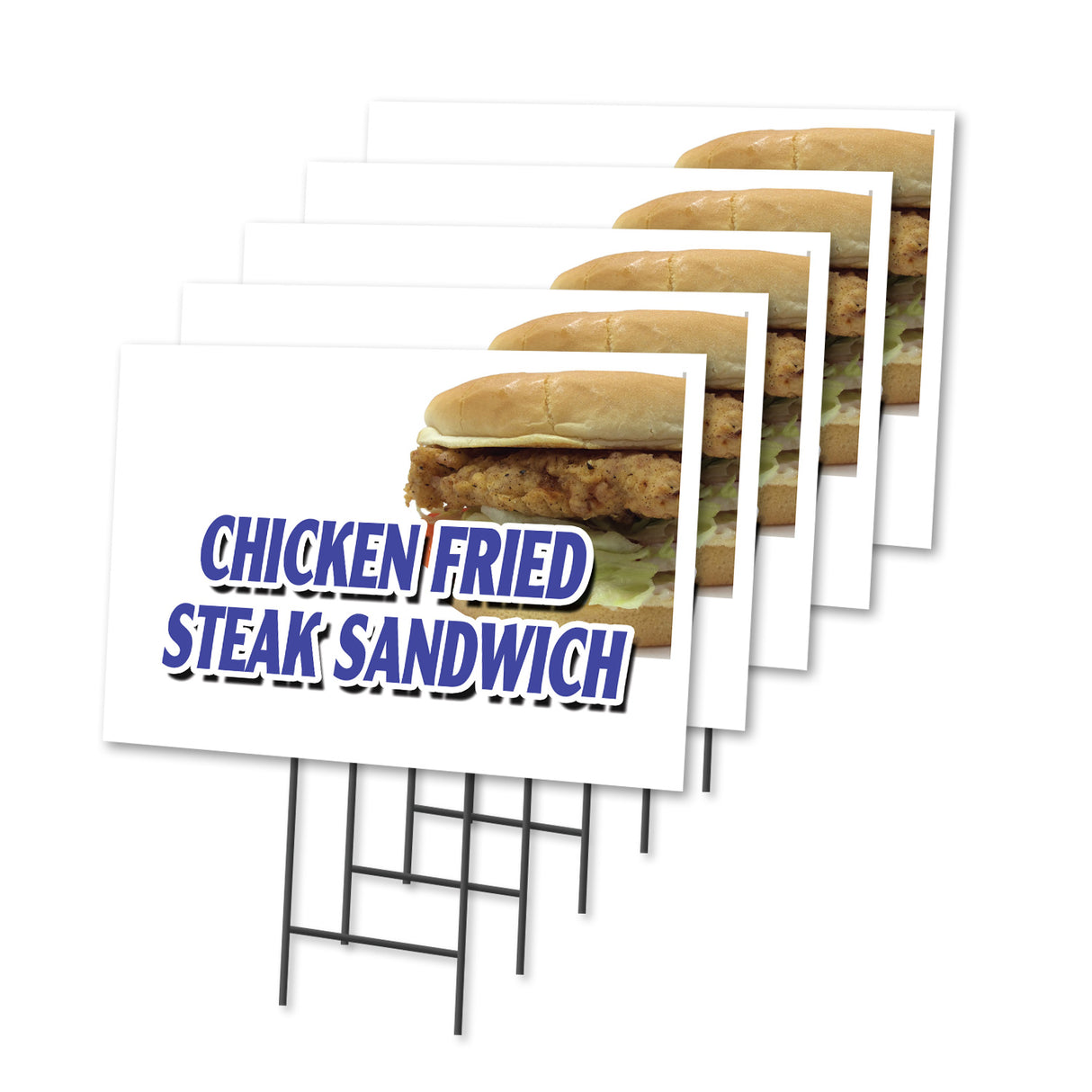 CHICKEN FRIED STEAK SANDWICH