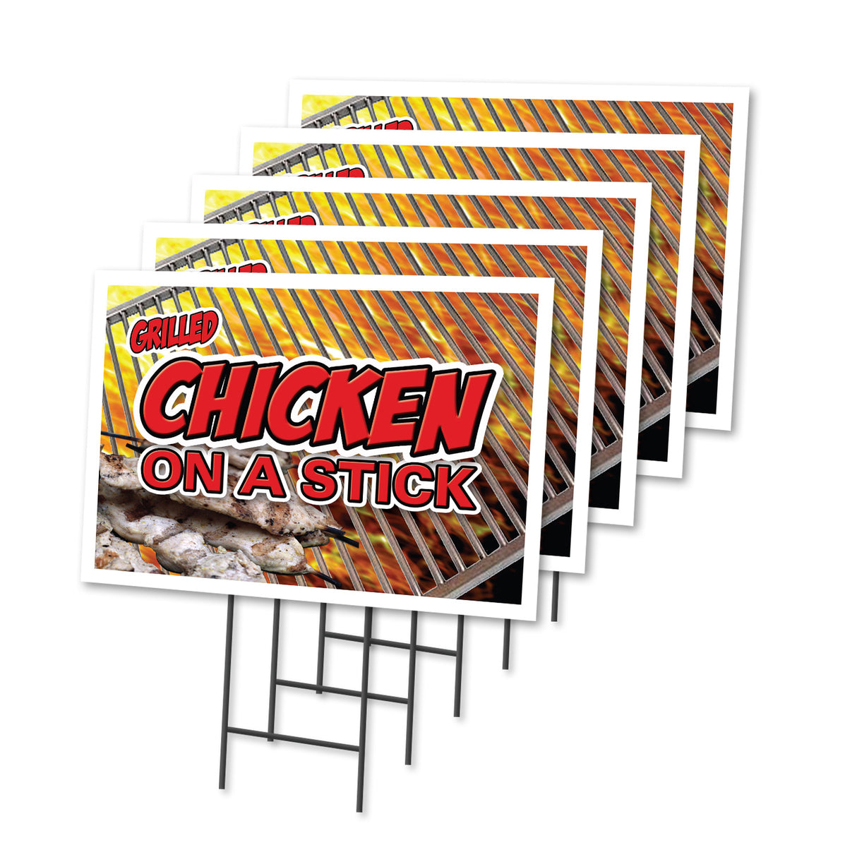 CHICKEN ON A STICK