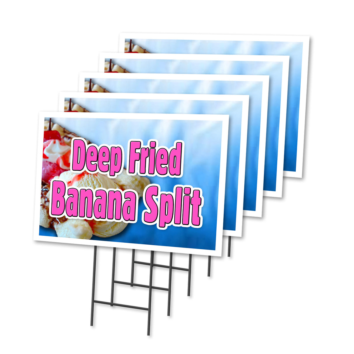 DEEP FRIED BANANA SPLIT