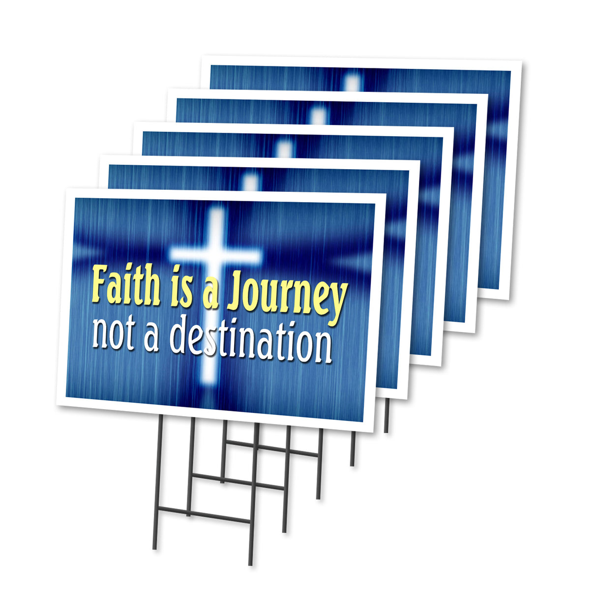 FAITH IS A JOURNEY NOT A DESTINATION