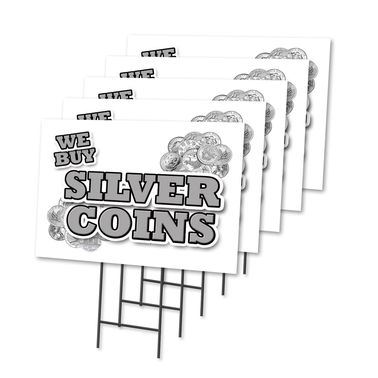 WE BUY SILVER COINS Â
