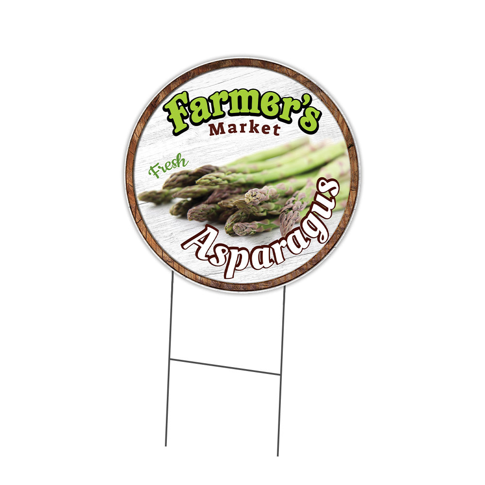 Farmer's Market Asparagus Circle