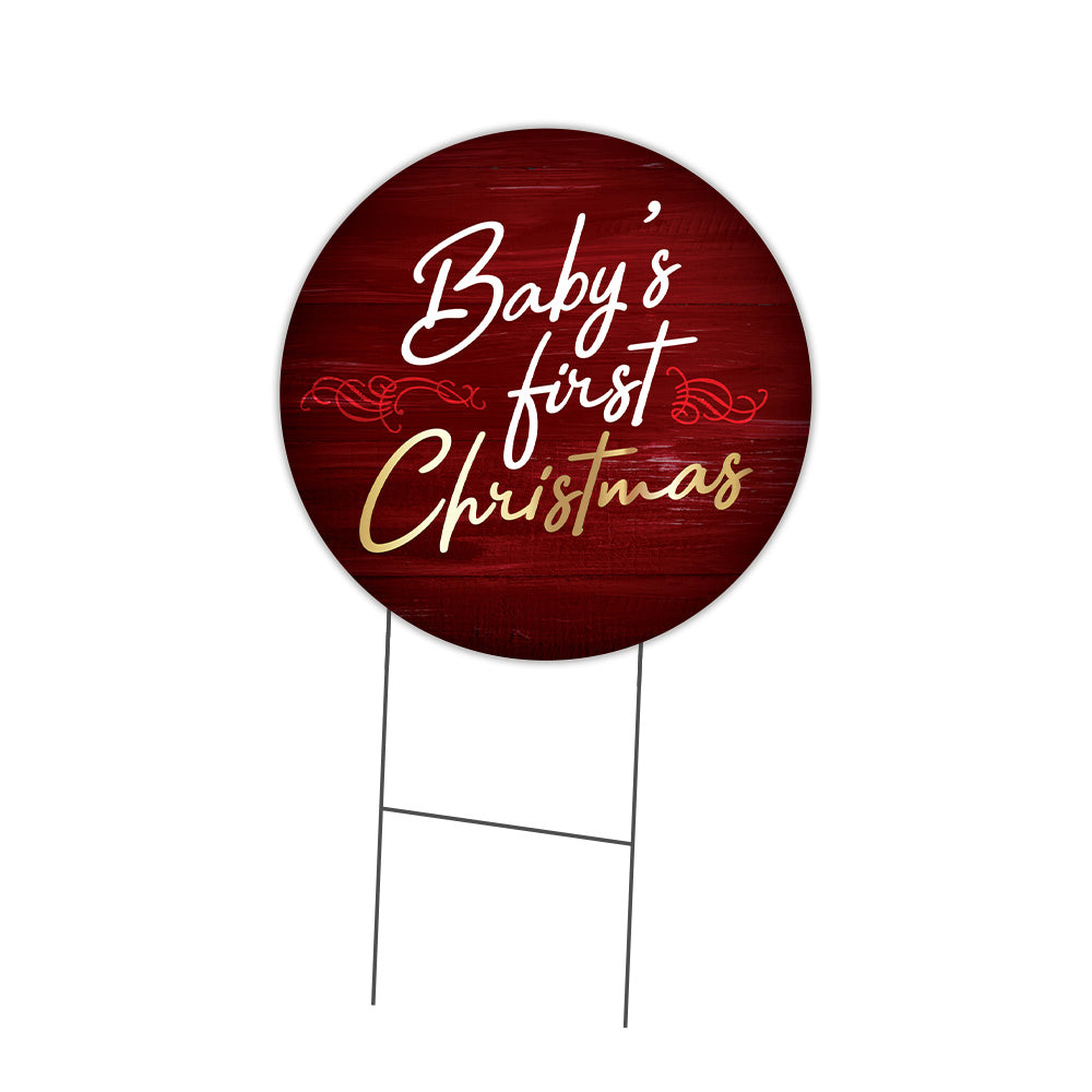 Baby's First Christmas Circle