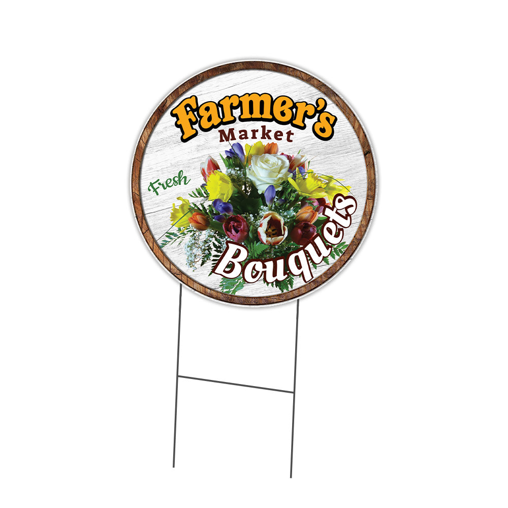 Farmer's Market Bouquets Circle