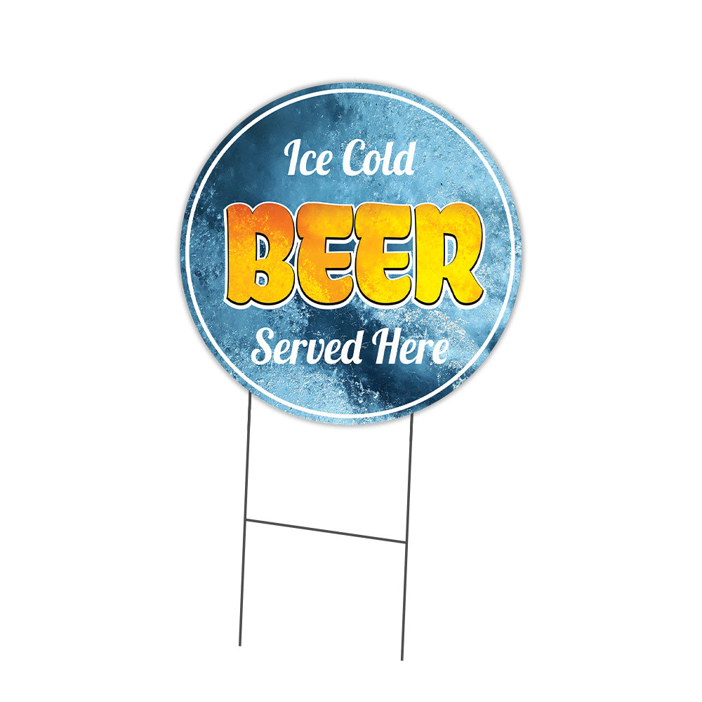 Farmer's Market Ice Cold Beer Circle