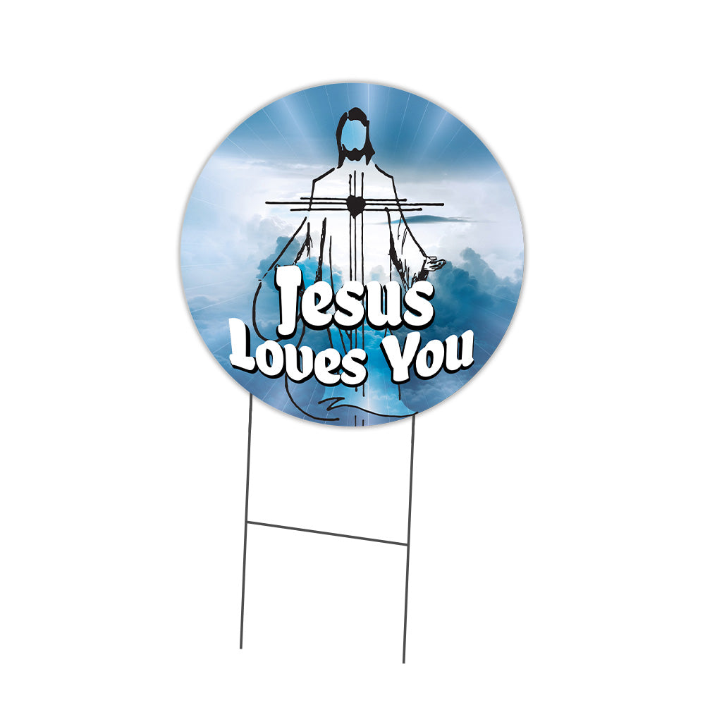 Jesus Loves You Circle