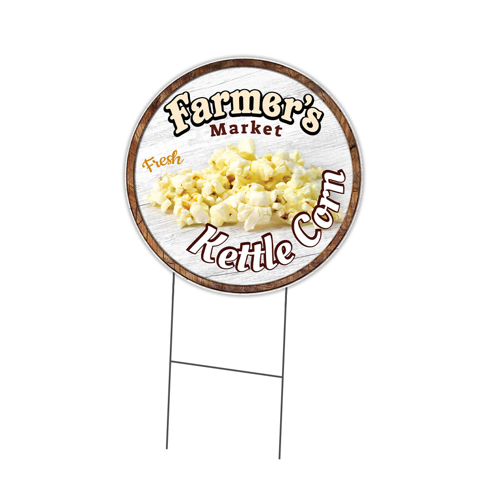 Farmer's Market Kettle Corn Circle