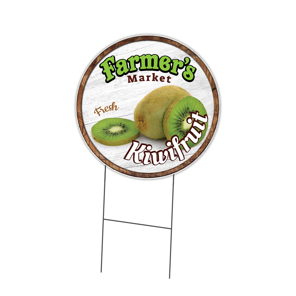 Farmer's Market Kiwifruit Circle