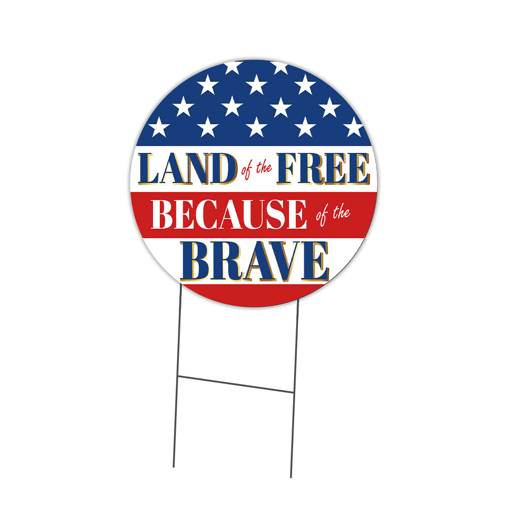 Land Of The Free Circle