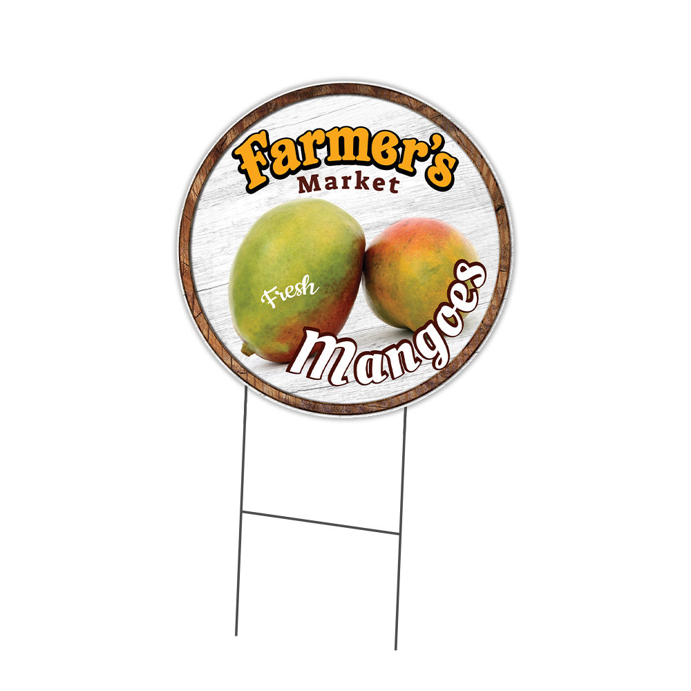 Farmer's Market Mangoes Circle