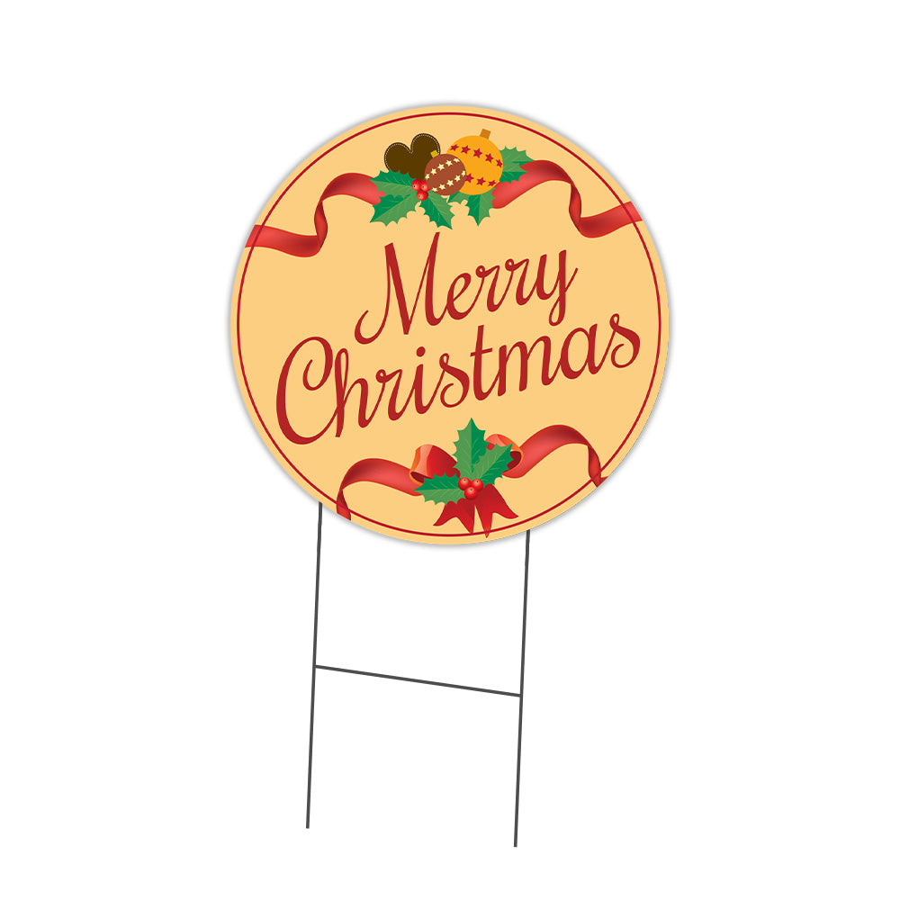 Merry Christmas Circle