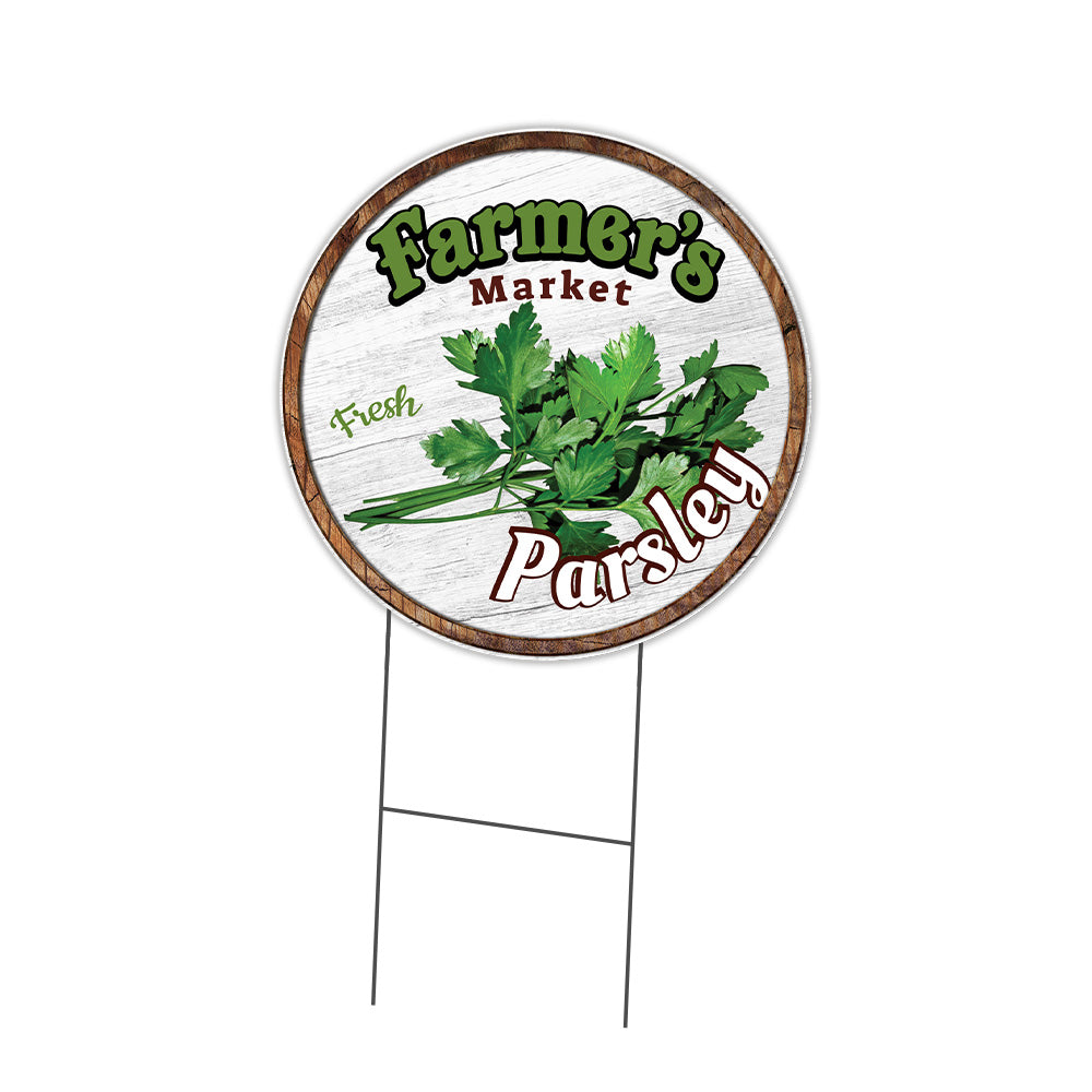 Farmer's Market Parsley Circle