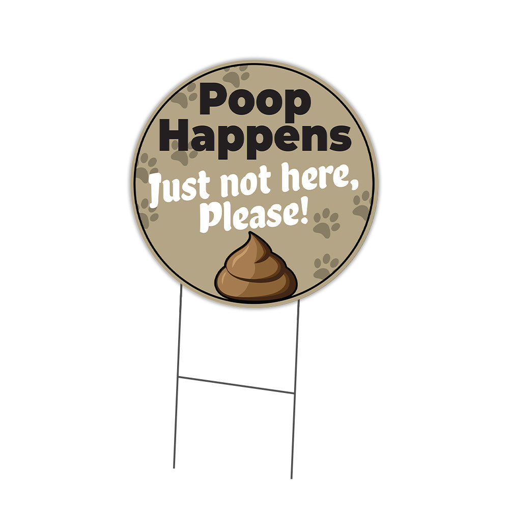 Poop Happens Circle