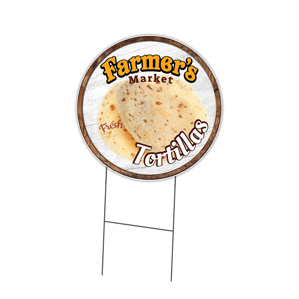 Farmer's Market Tortillas Circle