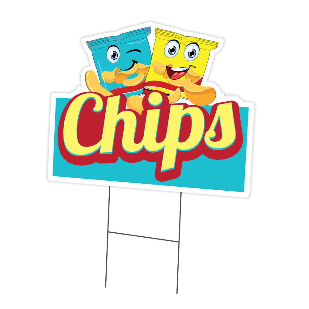 Chips Die Cut