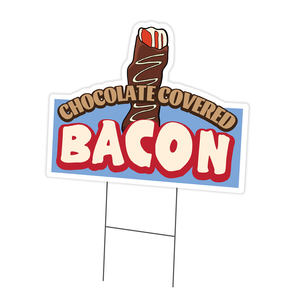 Chocolate Covered Bacon Die Cut