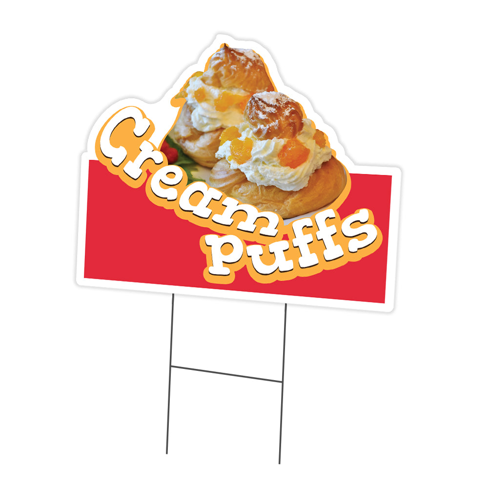 Cream Puffs Die Cut