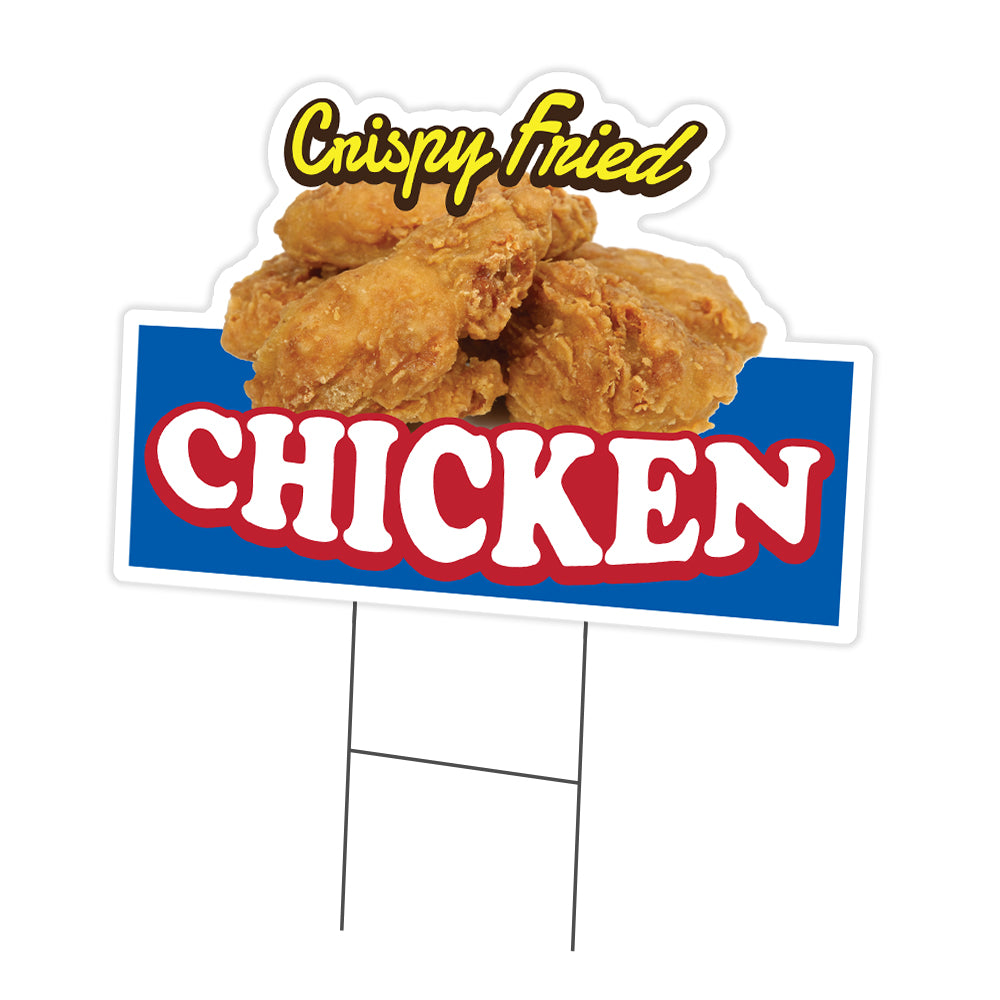 Crispy Fried Chicken Die Cut