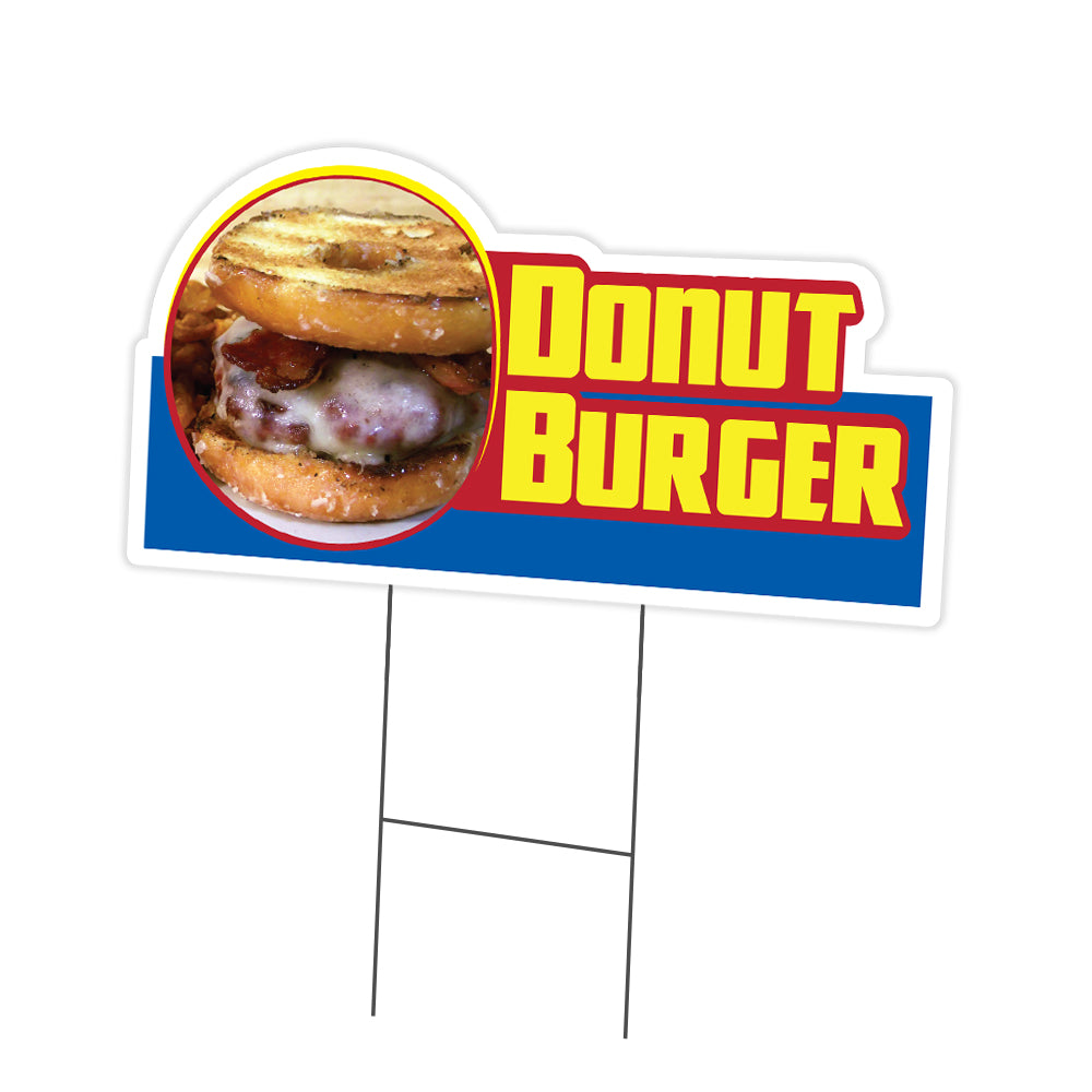 Donut Burger Die Cut