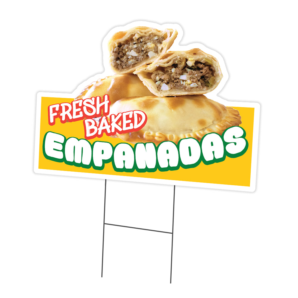 Fresh Baked Empanadas Die Cut