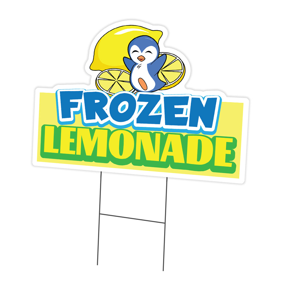 Frozen Lemonade Die Cut