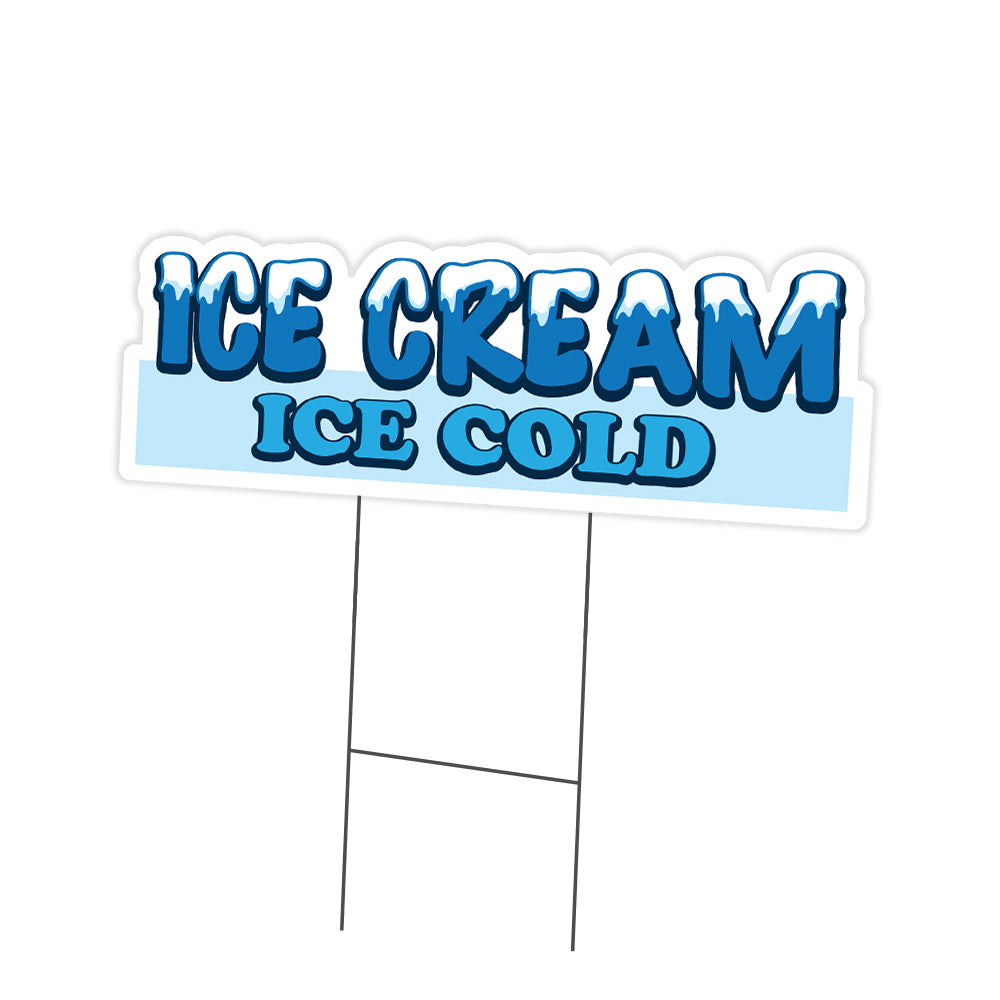 Ice Cream Ice Cold Die Cut