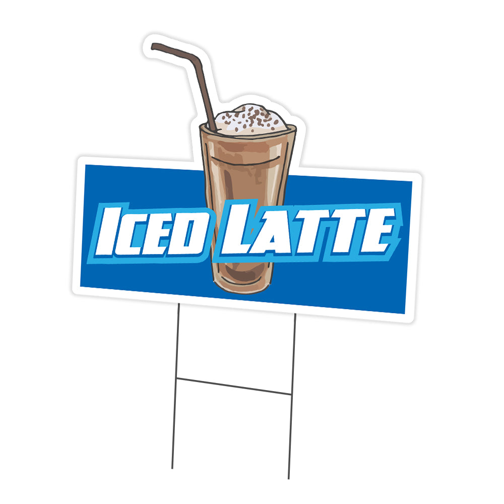 Iced Latte Die Cut