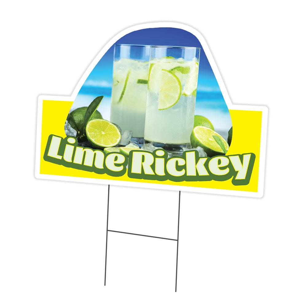 Lime Rickey Die Cut
