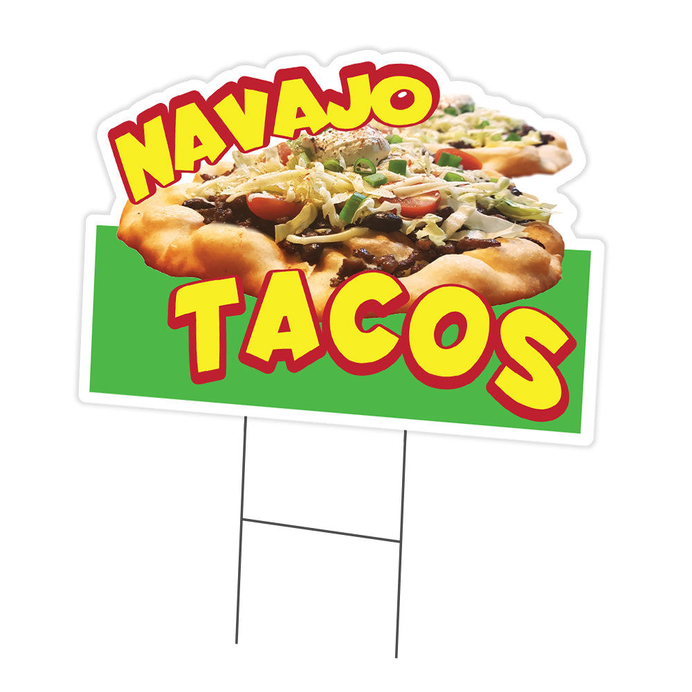 Navajo Tacos Die Cut