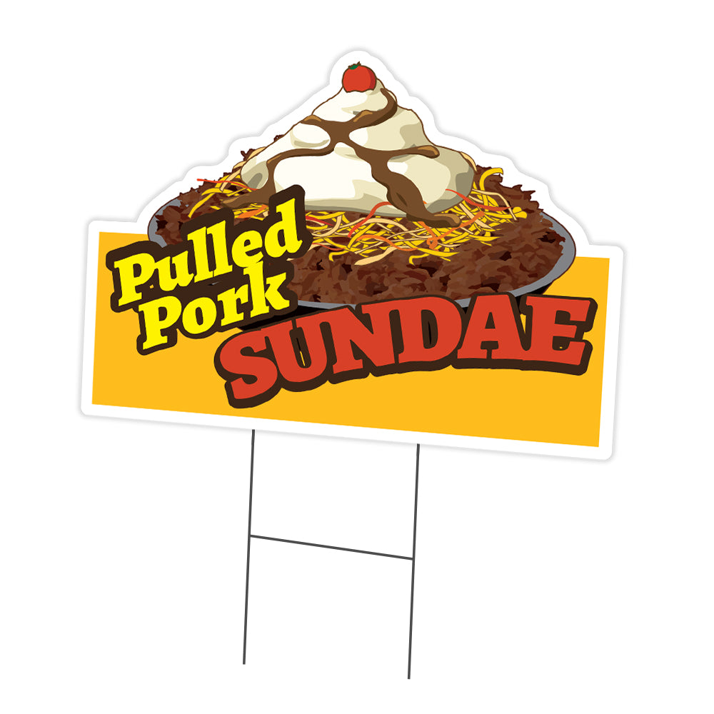 Pulled Pork Sundae Die Cut