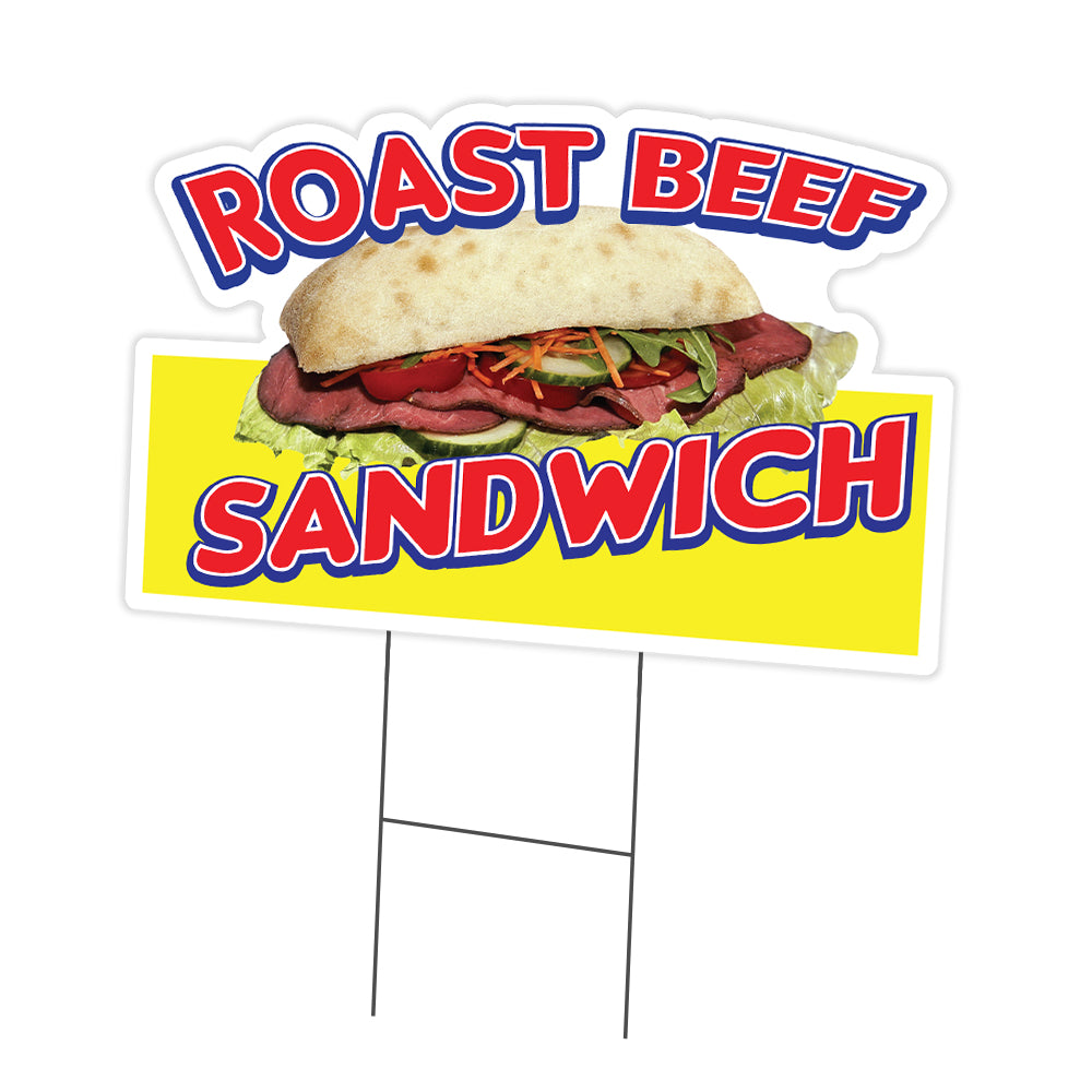 Roast Beef Sandwich Die Cut