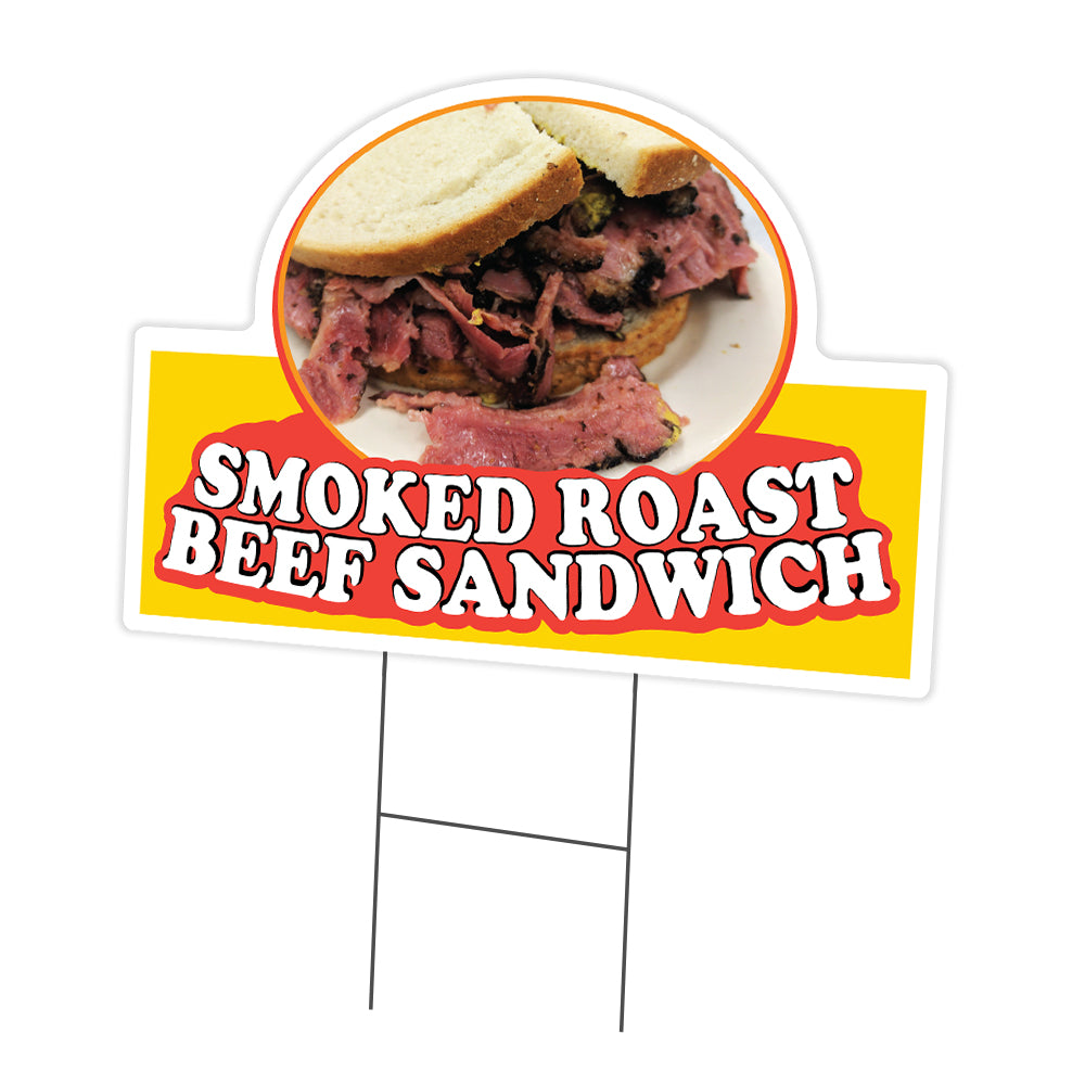 Smoked Roast Beef Sandwich Die Cut