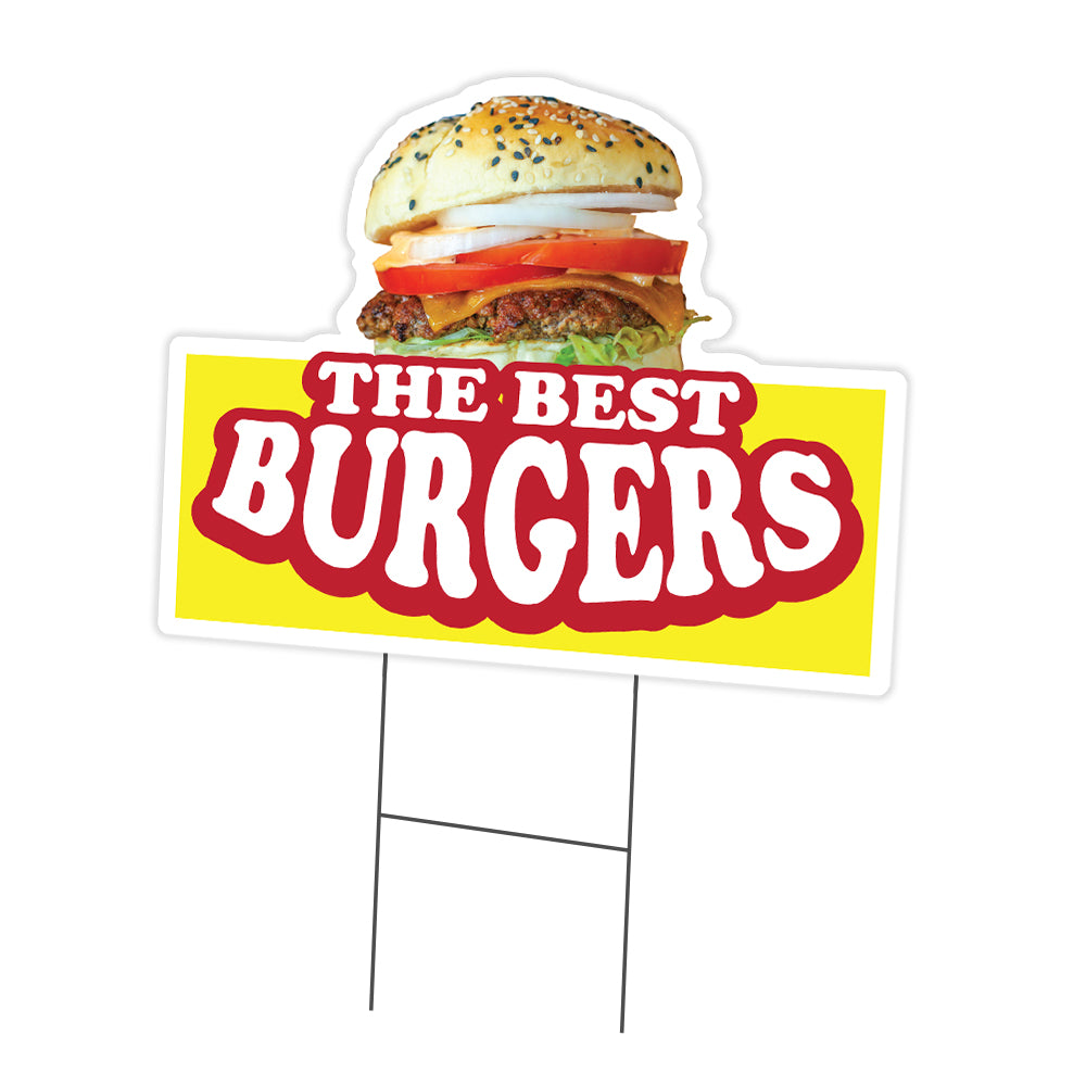 The Best Burgers Die Cut