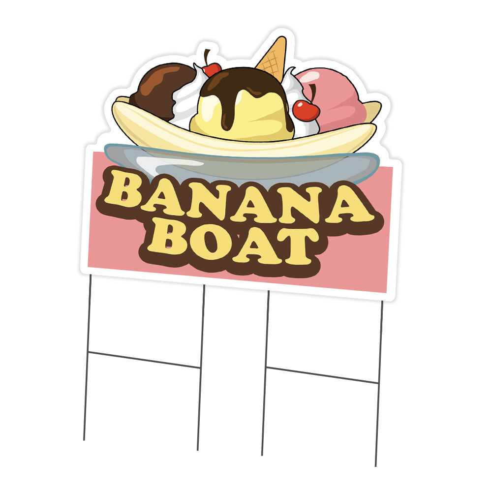 Banana Boat Die Cut