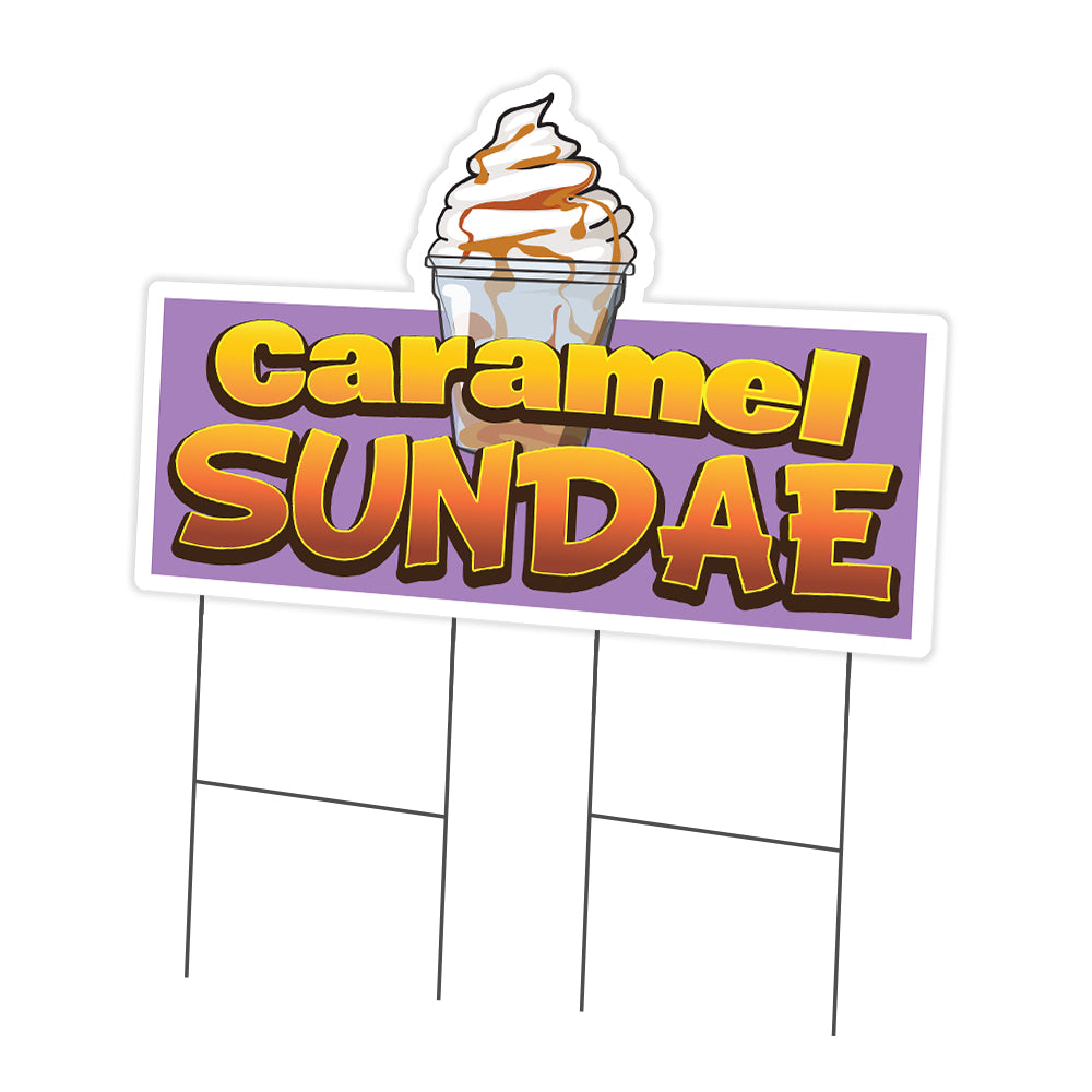 Caramel Sundae Die Cut