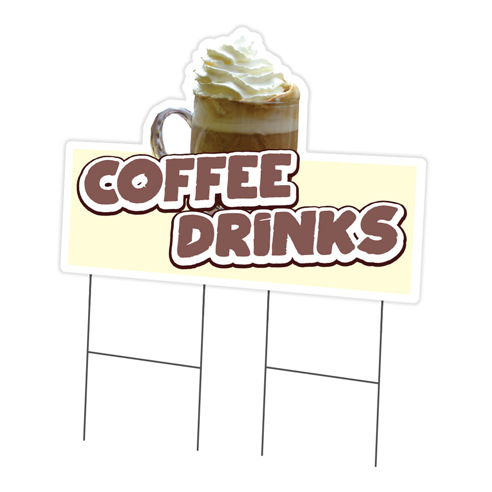 Coffee Drinks Die Cut