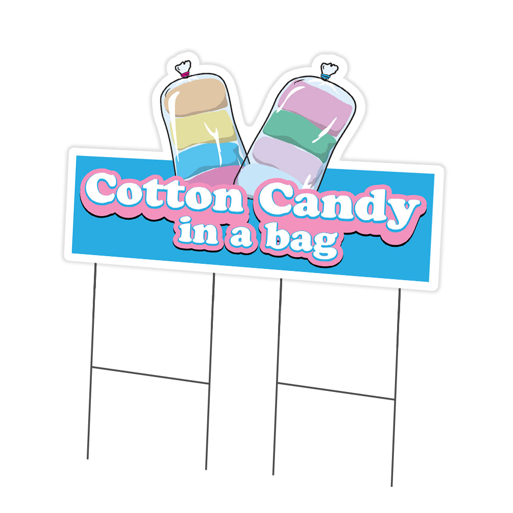 Cotton Candy In A Bag Die Cut