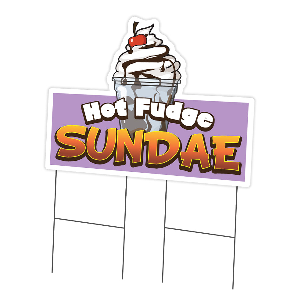 Hot Fudge Sundae Die Cut