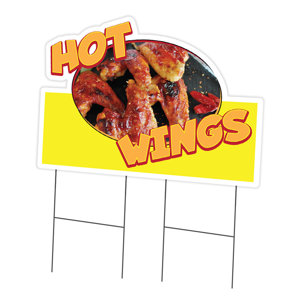 Hot Wings Die Cut