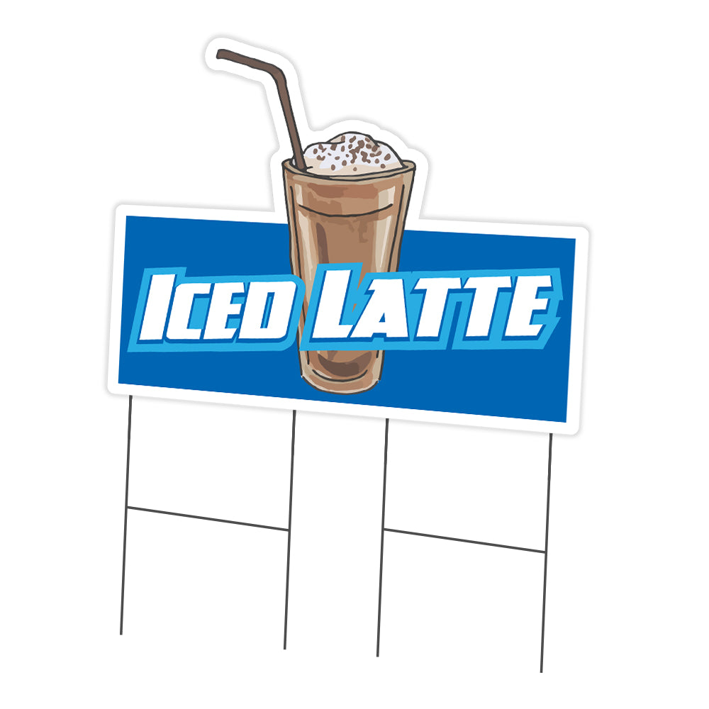 Iced Latte Die Cut