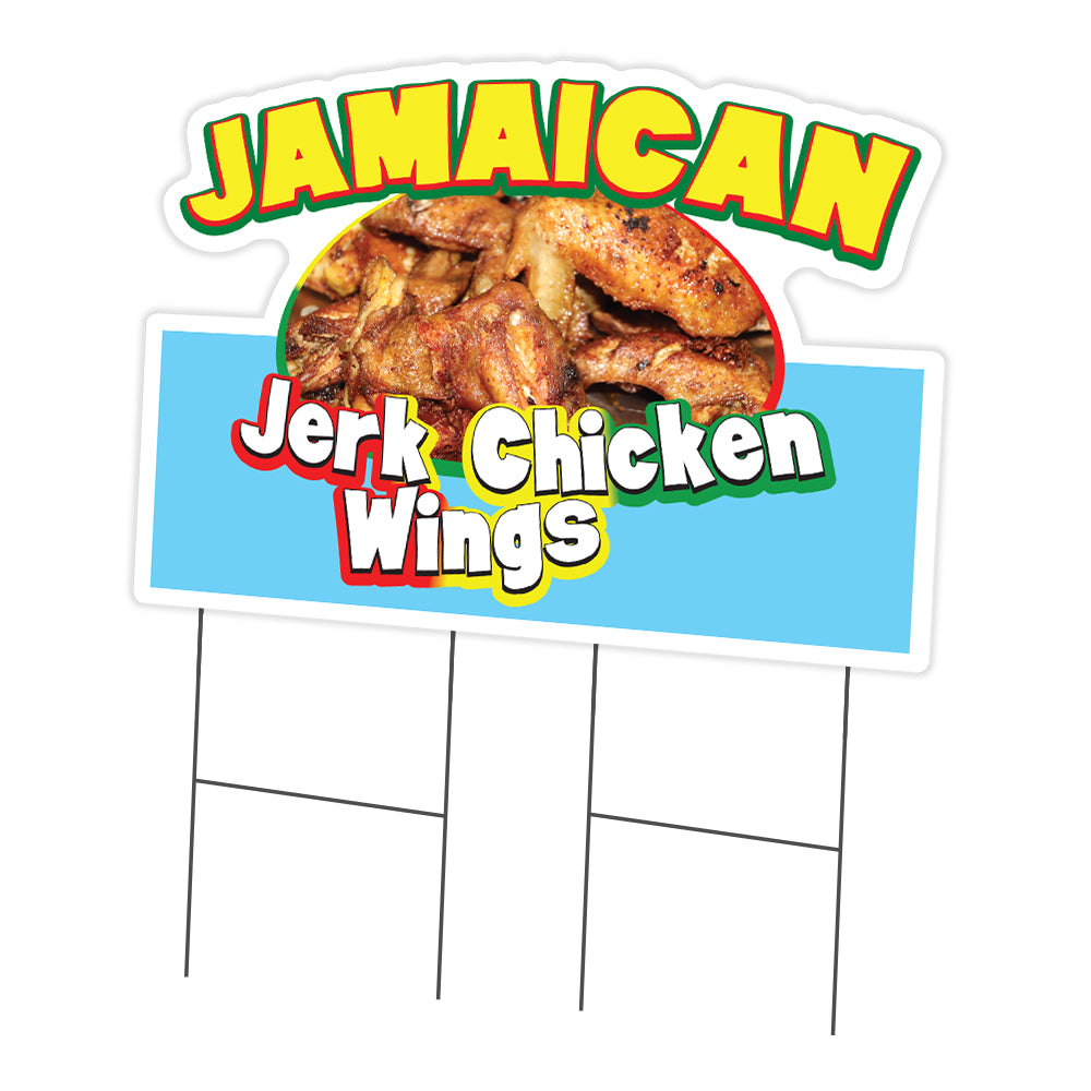 Jamaican Jerk Chicken Wings Die Cut