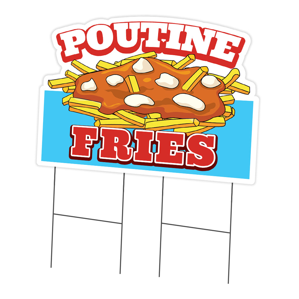 Poutine Fries Die Cut