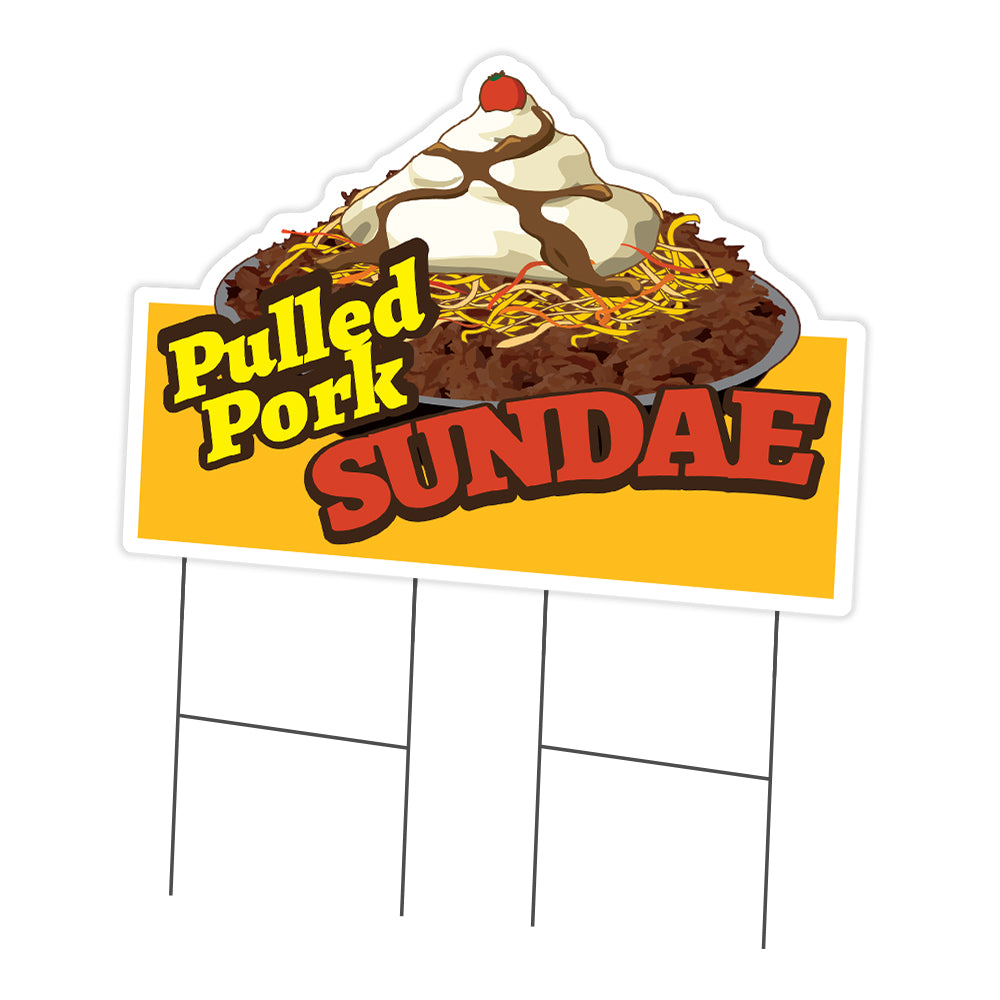 Pulled Pork Sundae Die Cut