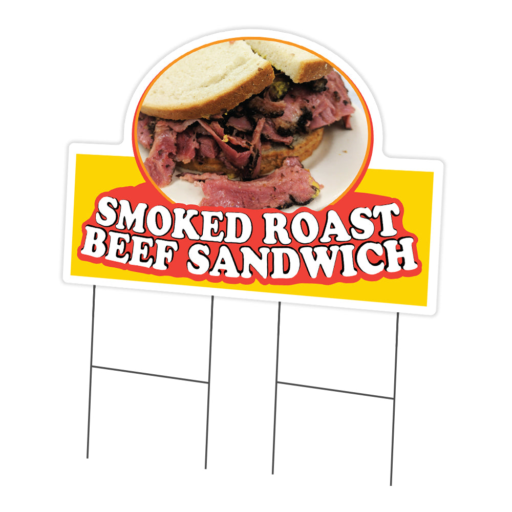 Smoked Roast Beef Sandwich Die Cut