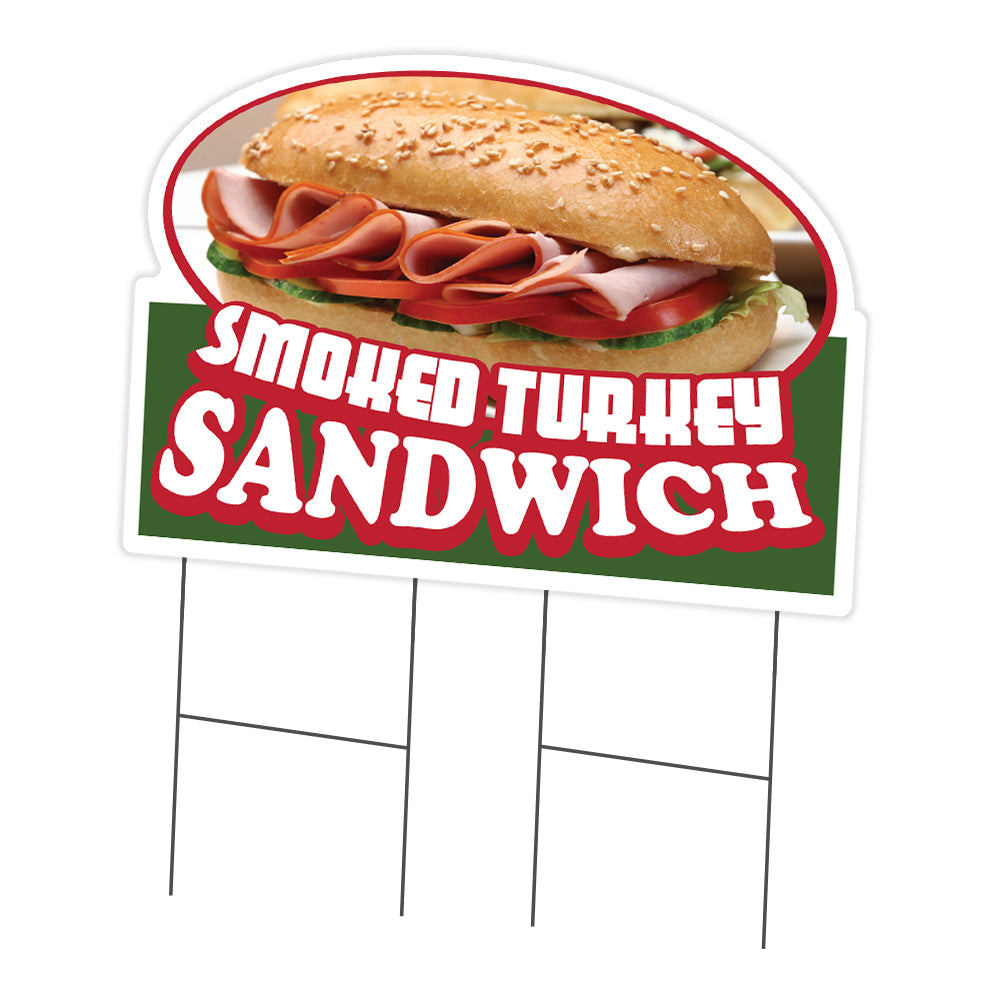 Smoked Turkey Sandwich Die Cut