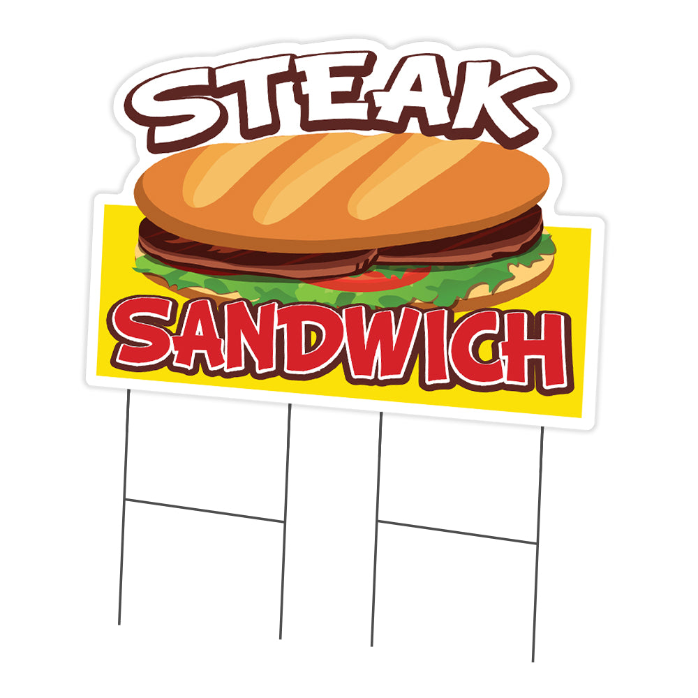 Steak Sandwich Die Cut