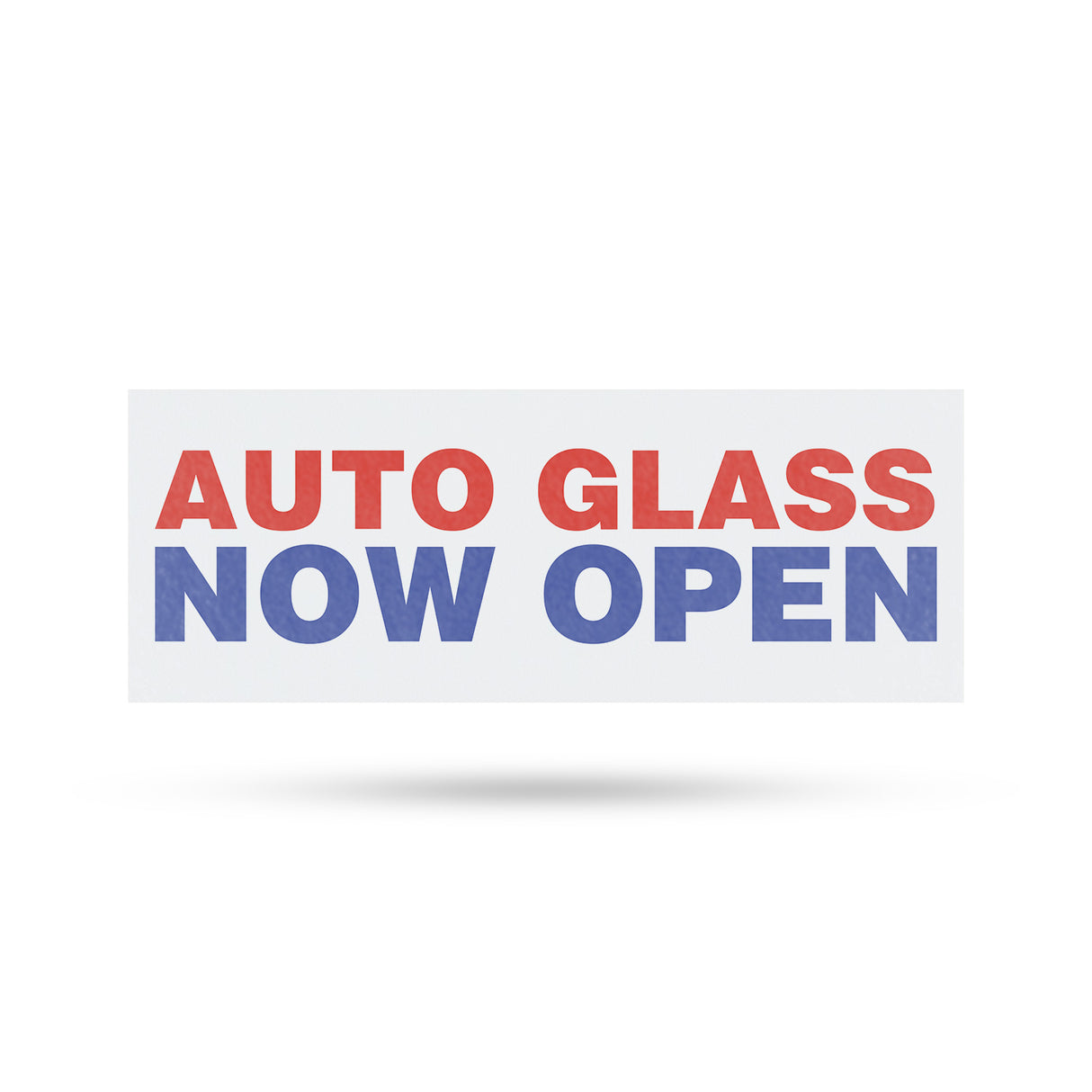 Auto Glass Now Open