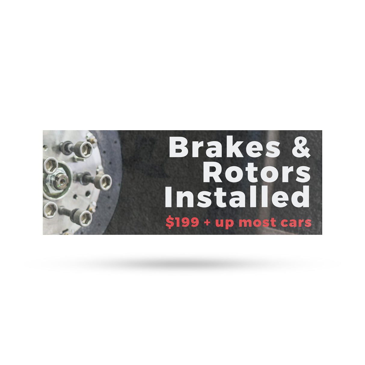 Brakes and Rotors Installed